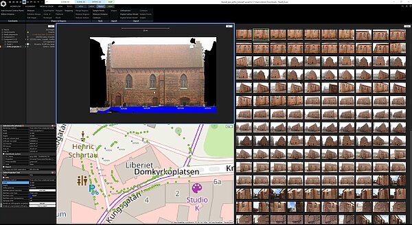 Orthophoto-projection