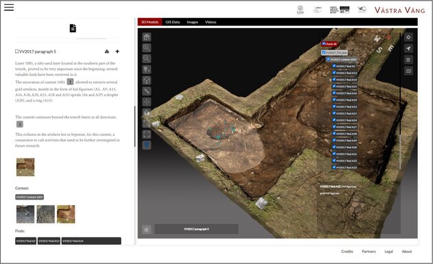 Archaeological interactive Report
